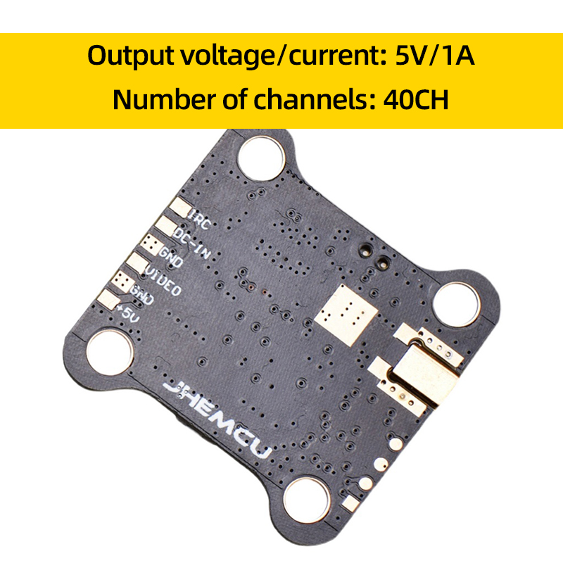 JHEMCU VTX20-600 5.8G 40CH FPV - Drone Kit Long Range incelemesi ve fiyatı